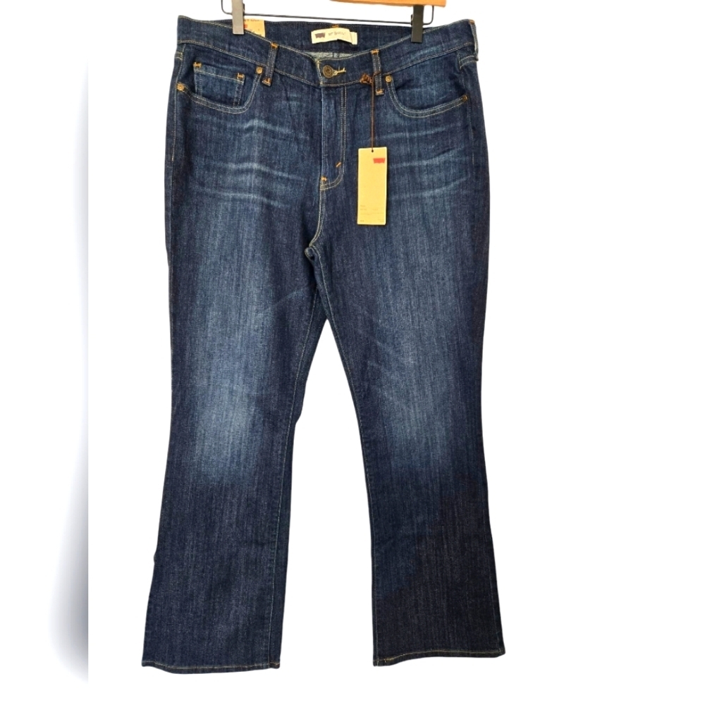 NWT Levi's Blue Denim Jeans Size 14